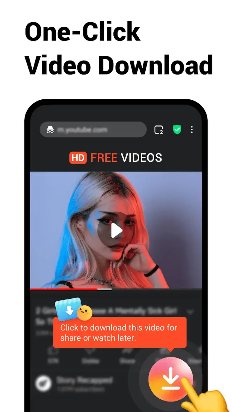 Gambar 6: Free Adblocker Browser - Tangkapan Layar