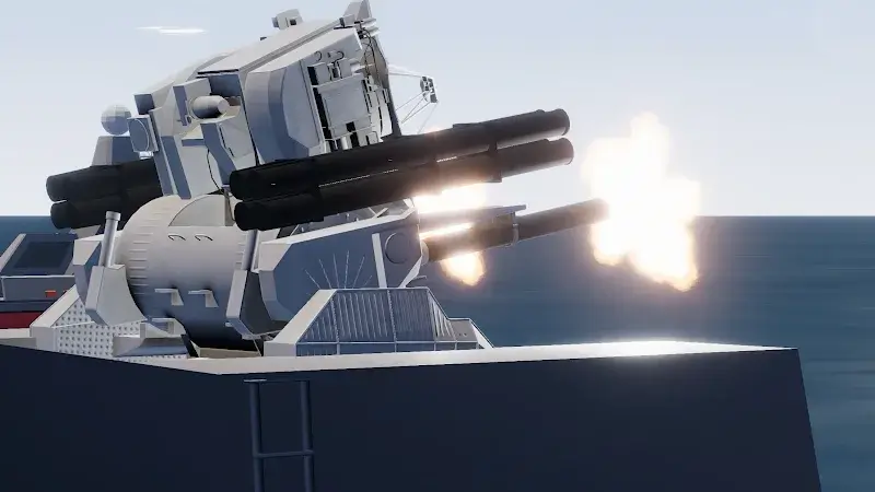 Captura de pantalla de C-RAM CIWS Simulator 4