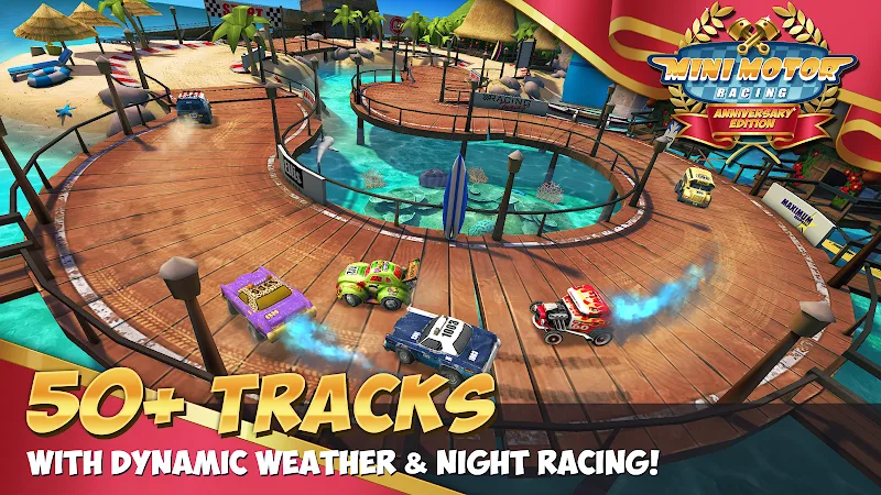 Mini Motor Racing gameplay screenshot 3