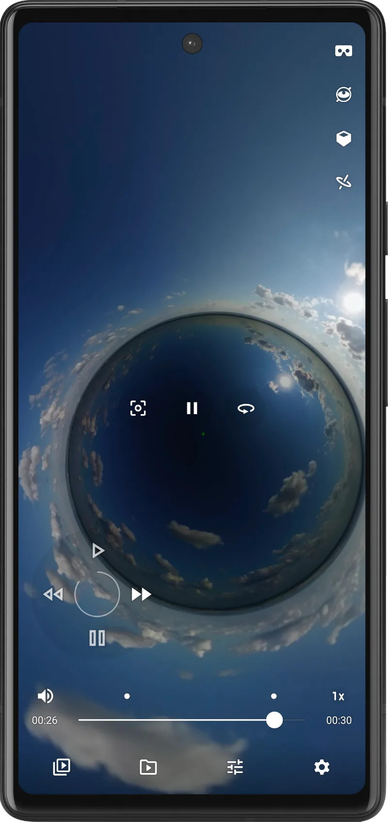 VR Media Player Vorschau Screenshot 2