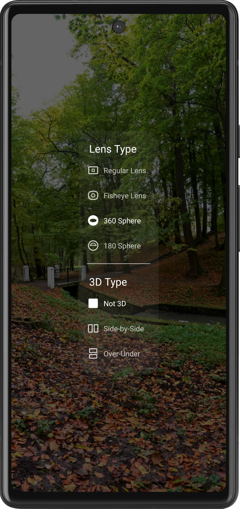 VR Media Player Vorschau Screenshot 3