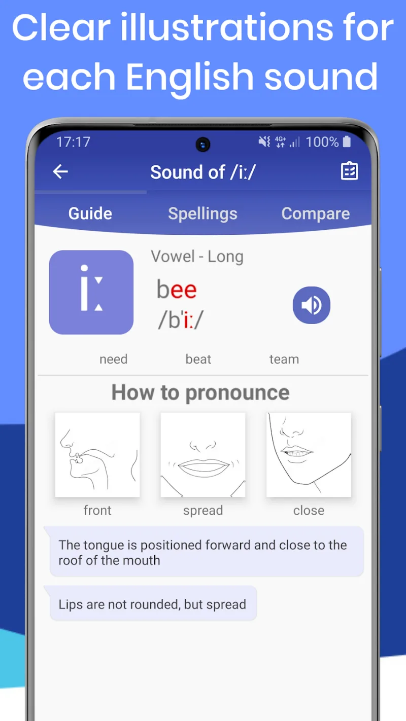 Tangkapan layar aplikasi Speakometer 5