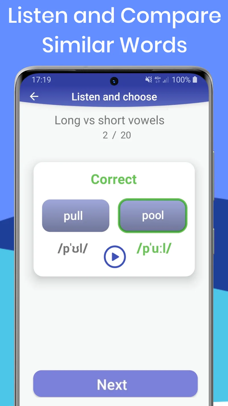 Tangkapan layar aplikasi Speakometer 4