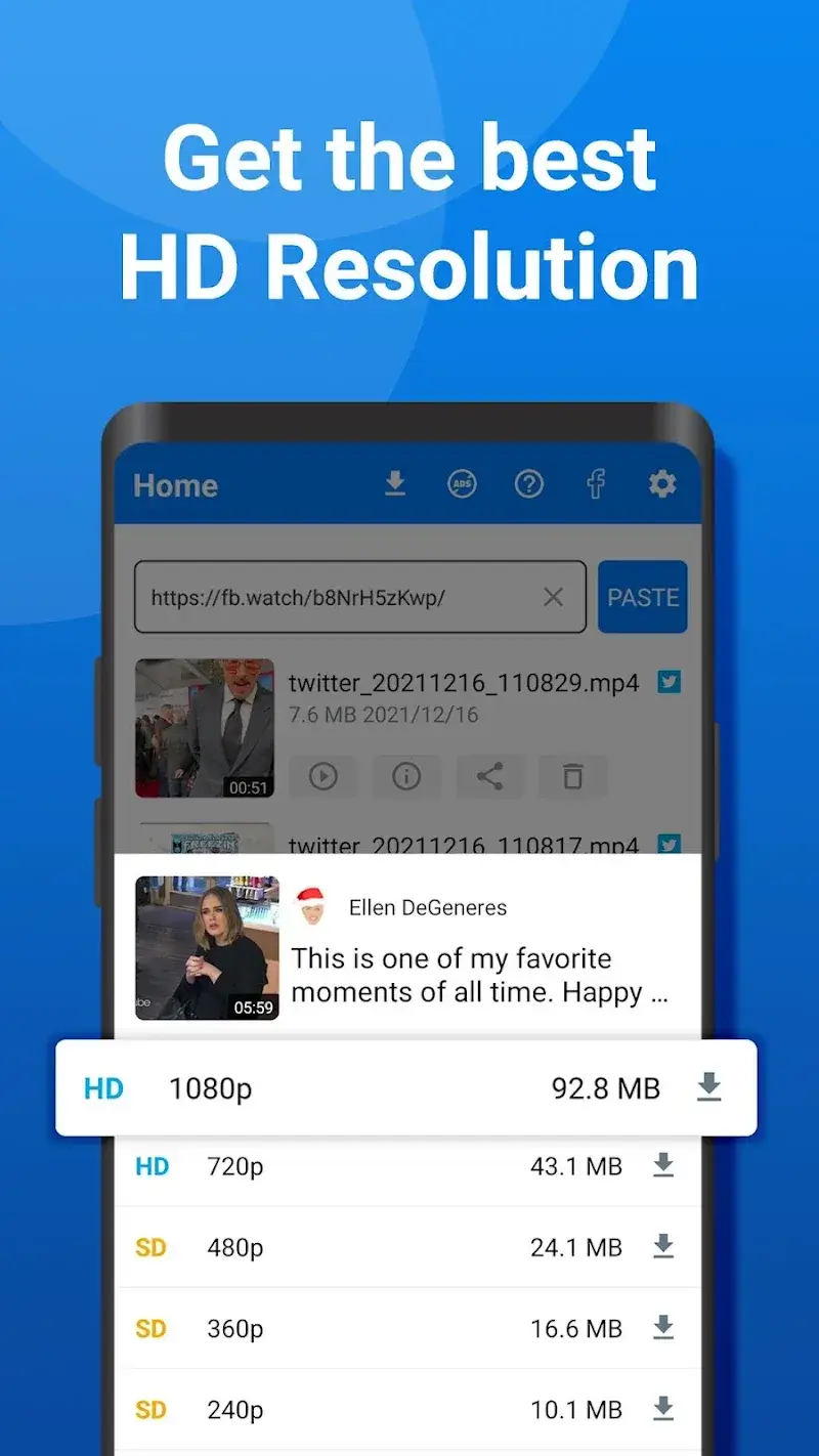 Video Downloader: All Socials capture d'écran 2