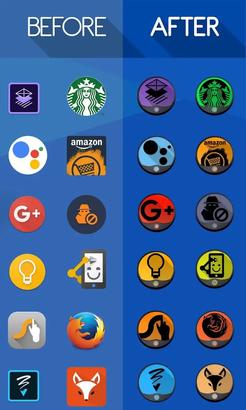 Ciclo - Pack d'icônes APK capture d'écran 5