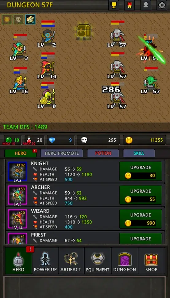Capture d'écran Grow Heroes VIP 6