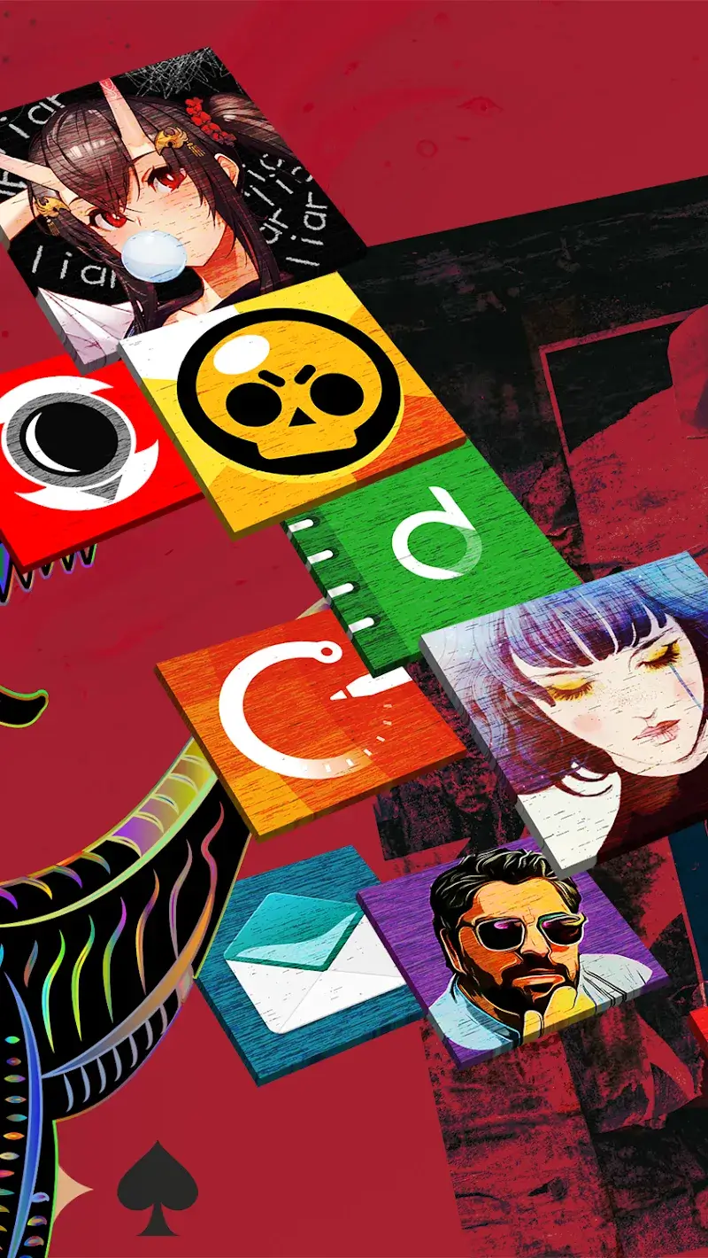 Captura de pantalla 2 de Friendly Icon Pack