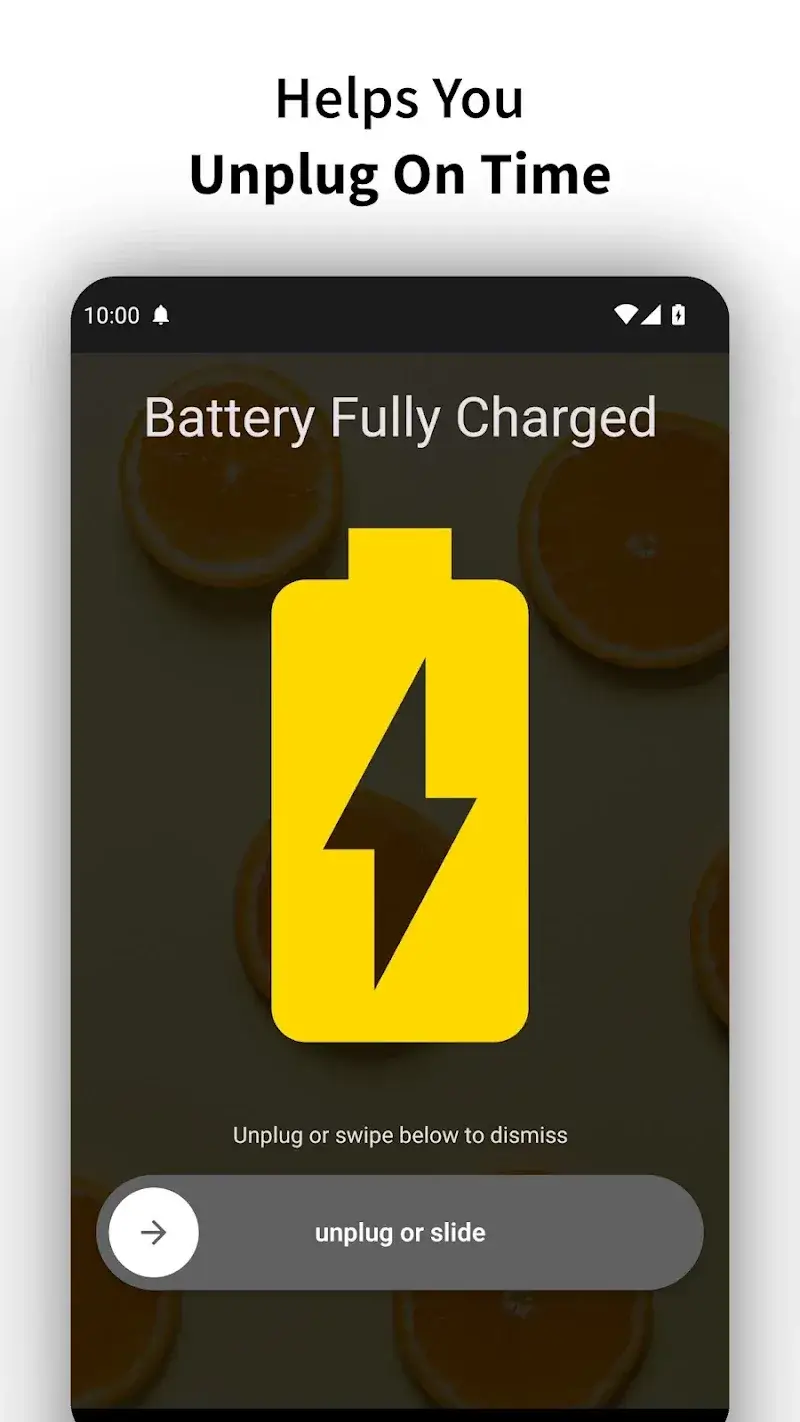 Full Battery Charge Alarm captura de pantalla 3