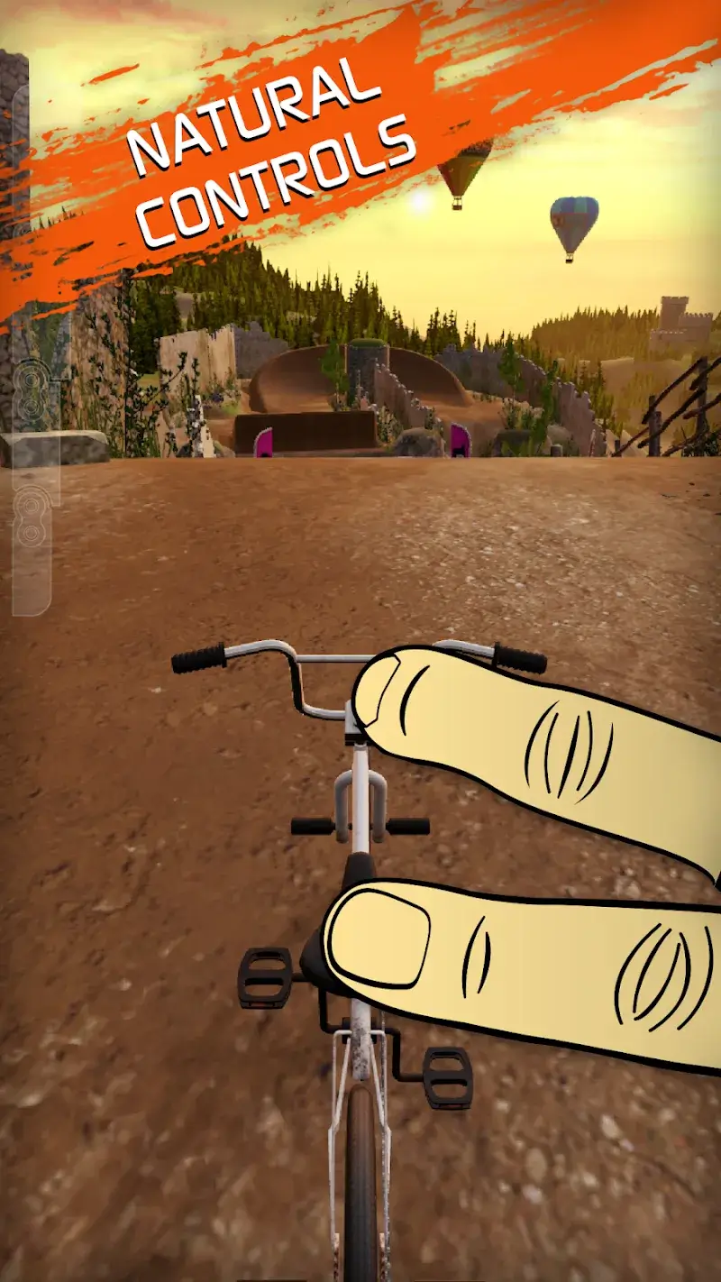 Captura de tela 1 de Touchgrind BMX 2