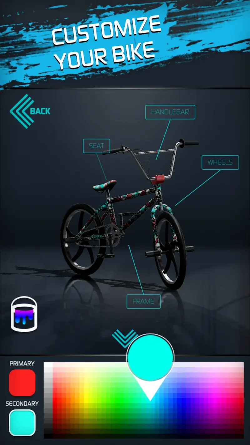 Captura de tela 2 de Touchgrind BMX 2