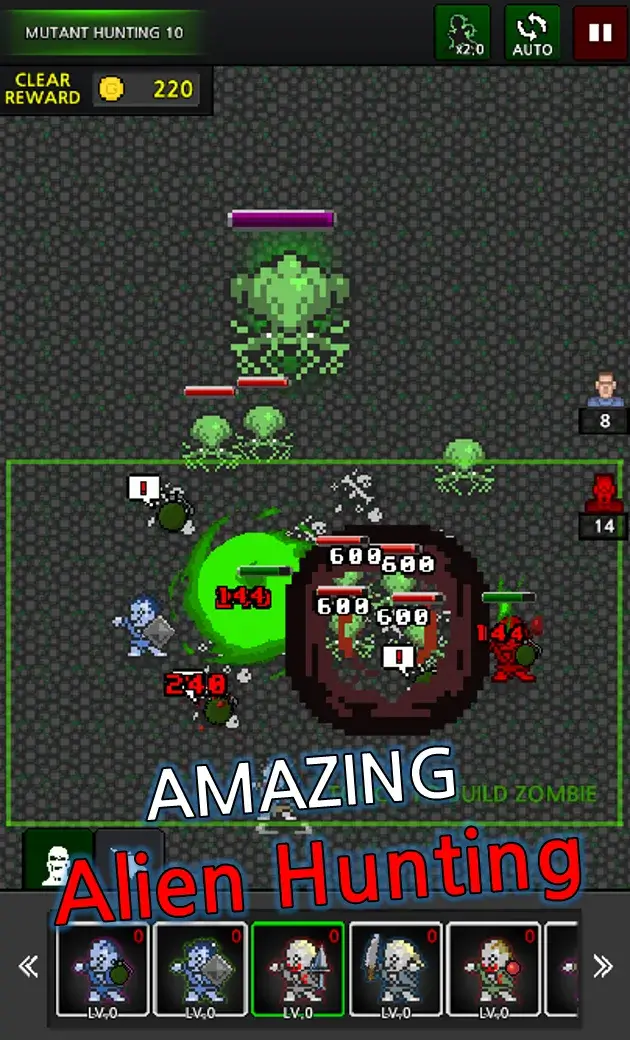 Captura de pantalla 5 de Grow Zombie : Merge Zombie