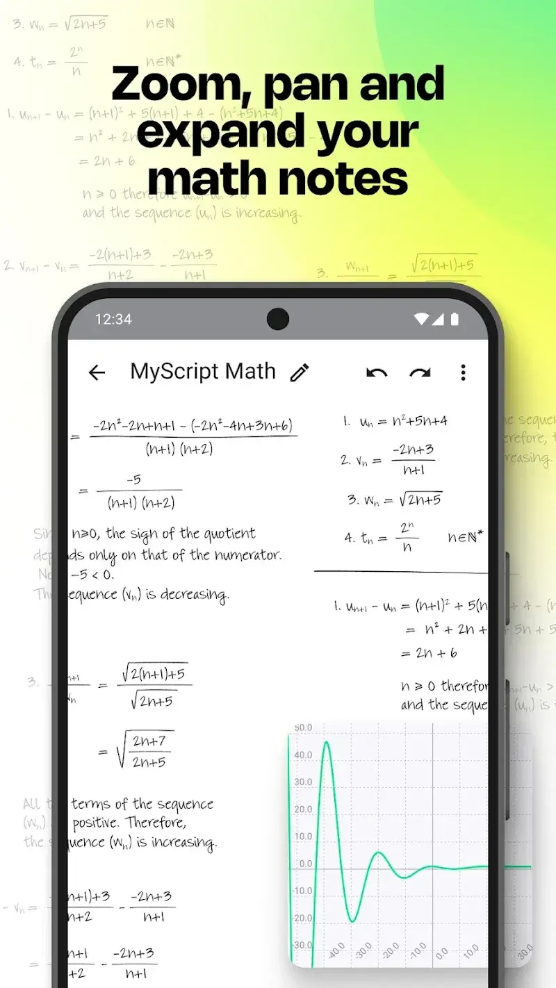 Screenshot 2 di MyScript Math