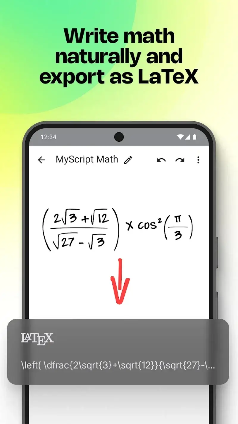 Screenshot 3 di MyScript Math