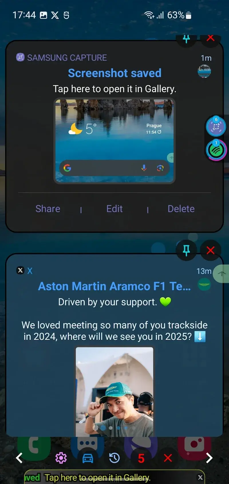 Captura de tela 2 do app Notification Dots