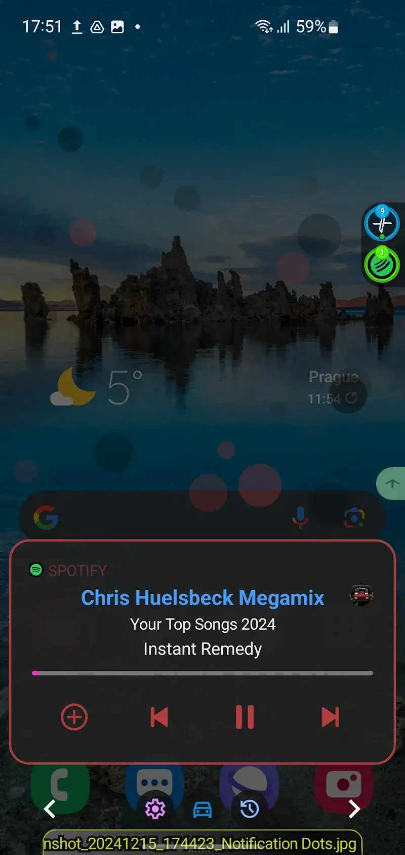 Captura de tela 3 do app Notification Dots