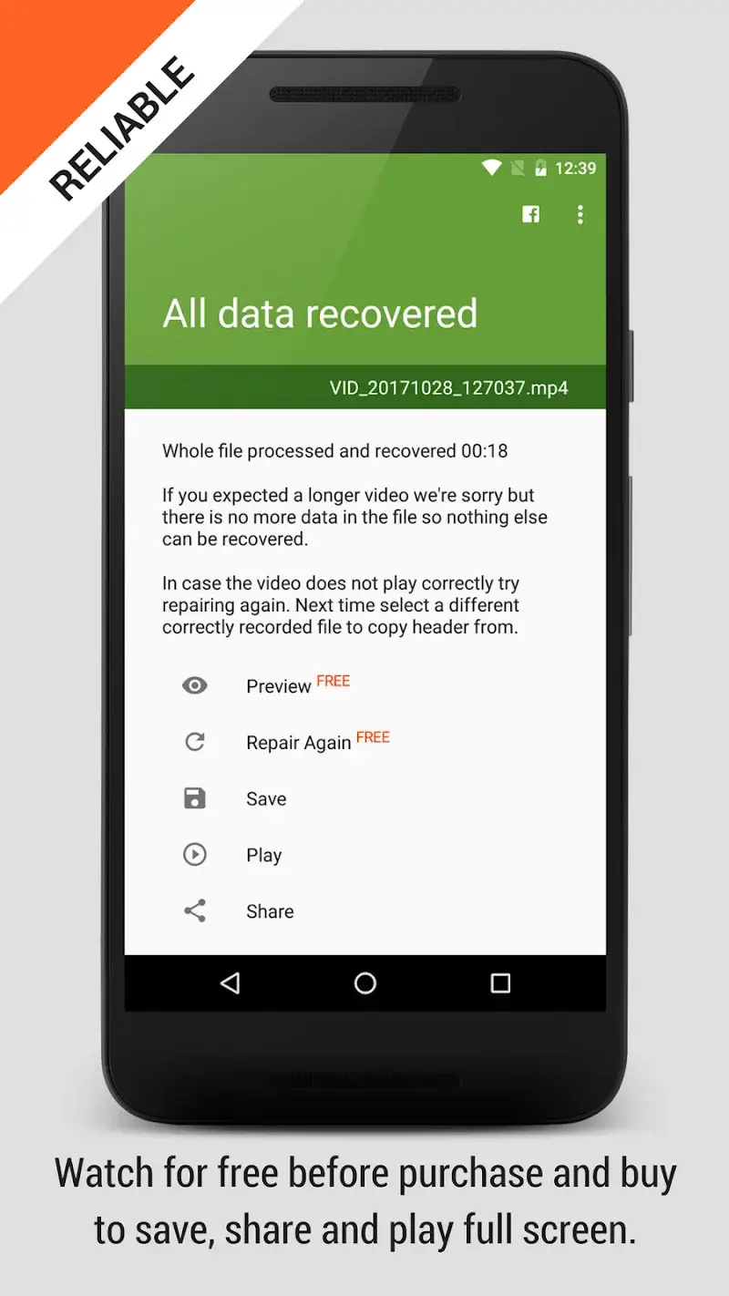 MP4Fix Video Repair Tool: Screenshot 4