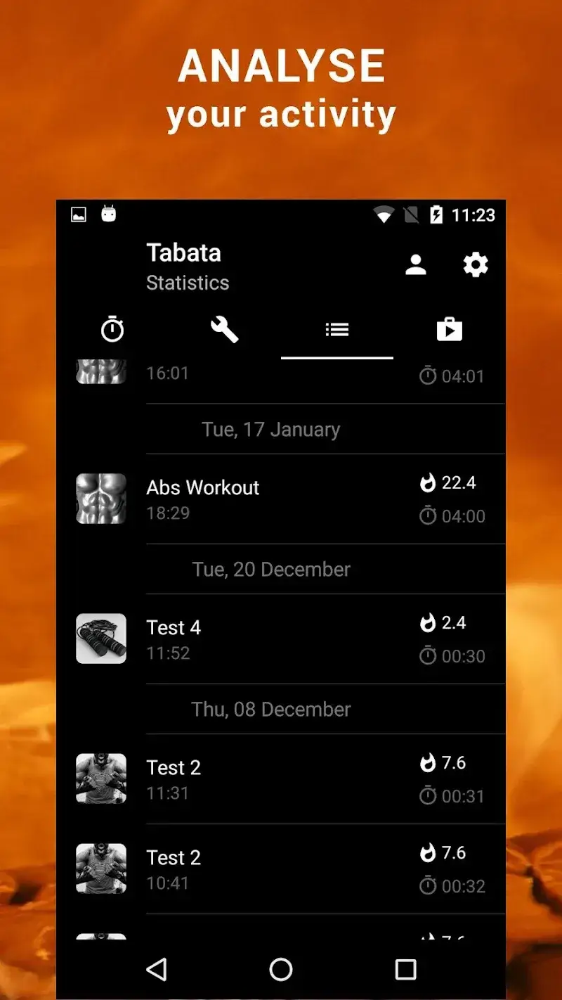 Tabata HIIT capture d'écran 5