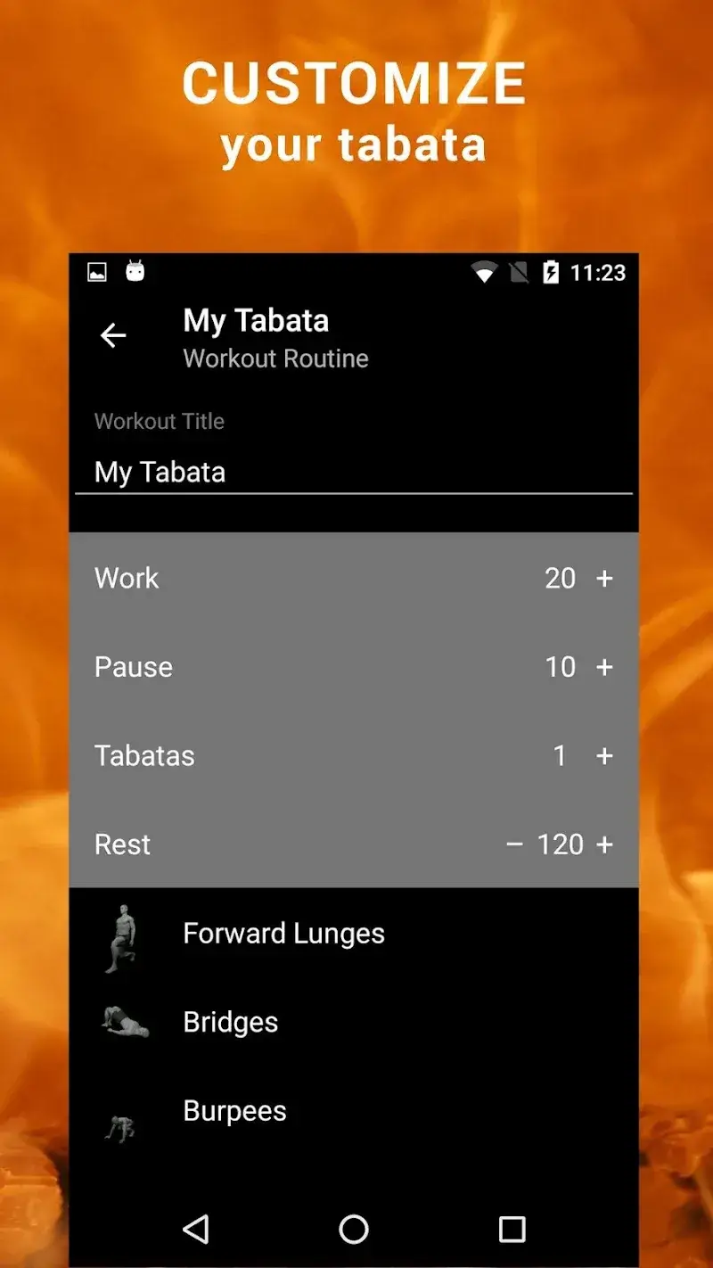 Tabata HIIT capture d'écran 4