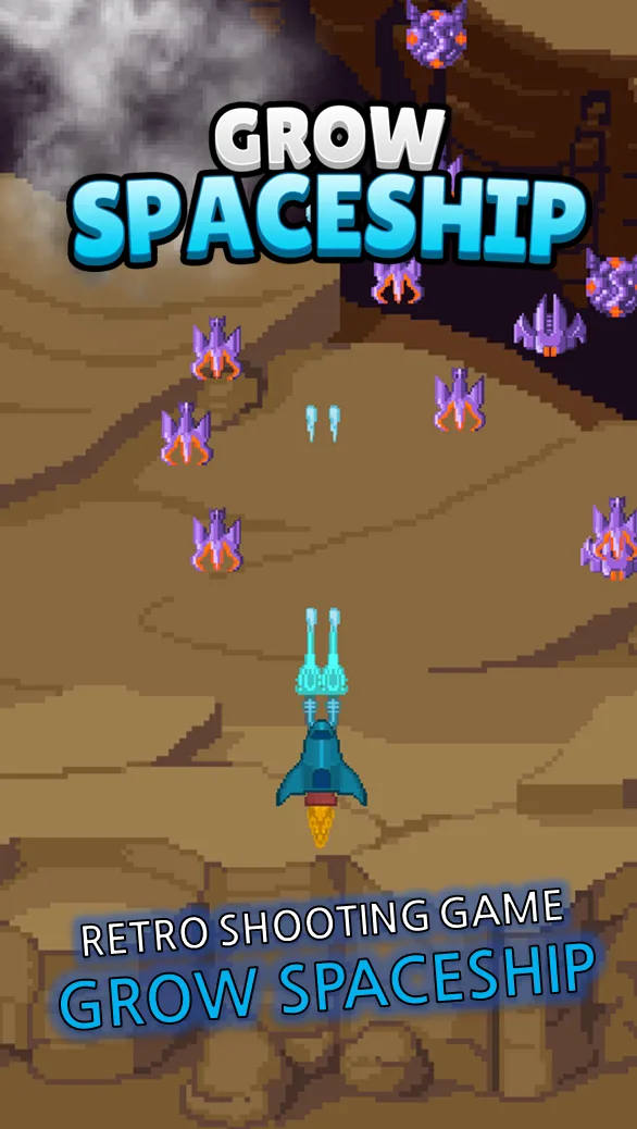 Screenshot gameplay Grow Spaceship 1