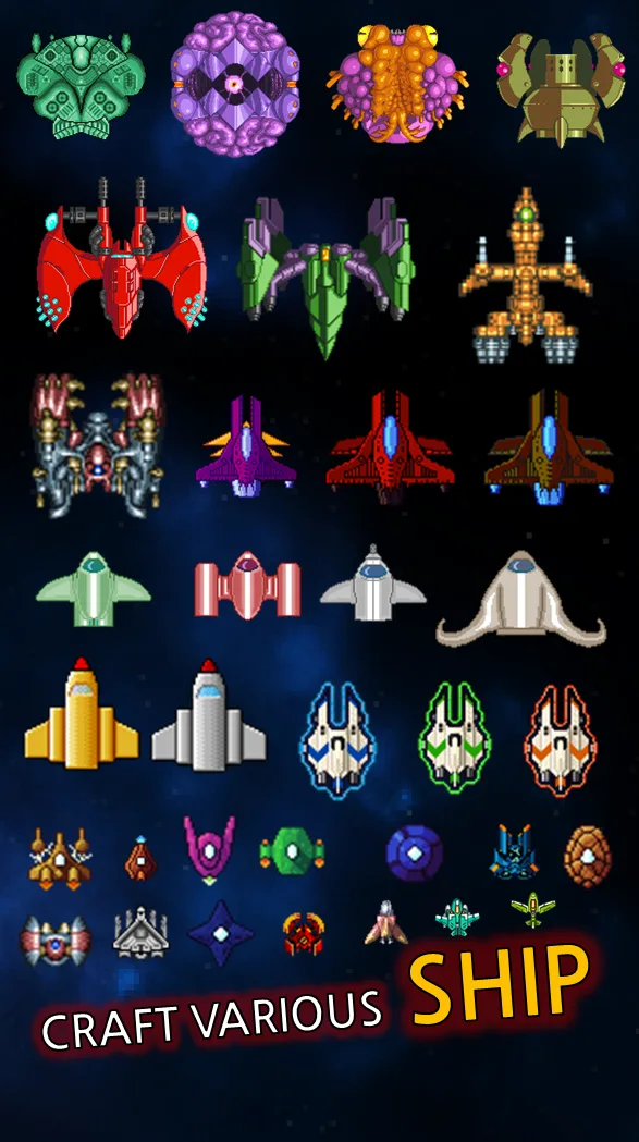 Screenshot gameplay Grow Spaceship 2