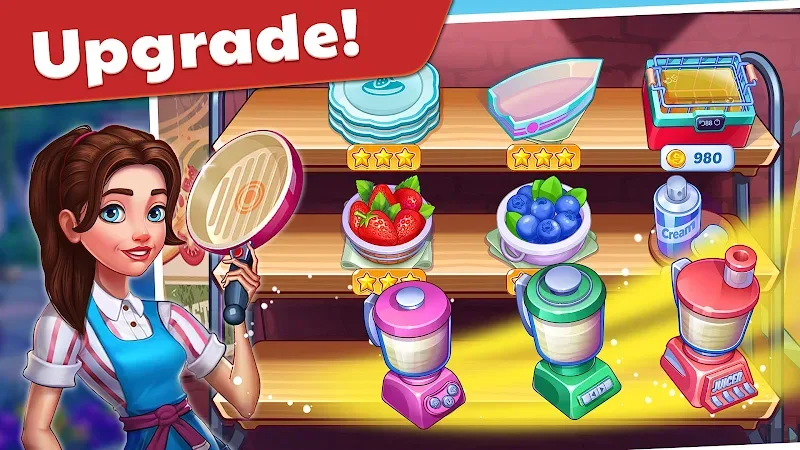 Captura de tela do jogo American Cooking Star 6