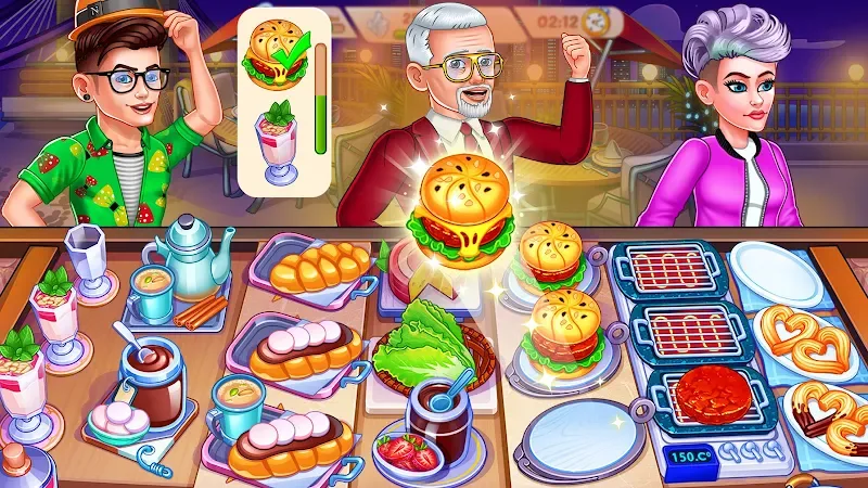 Captura de tela 2 do jogo American Cooking Star