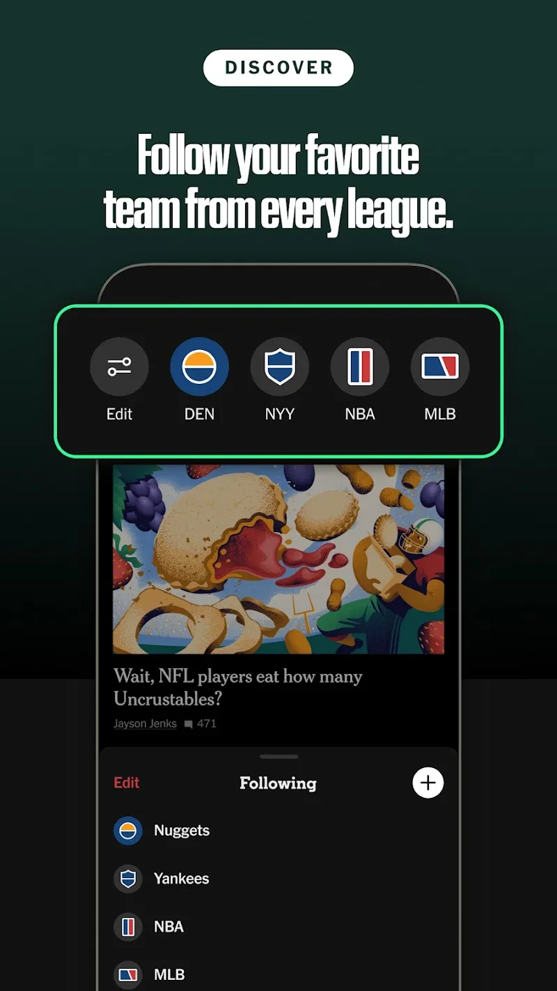 Screenshot 4 aplikasi The Athletic
