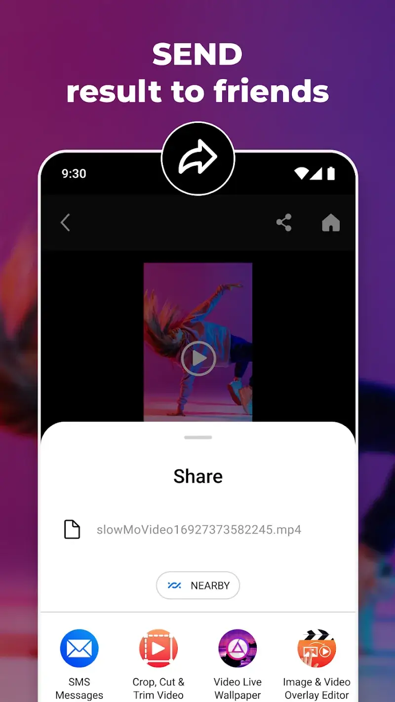 Aperçu 6 de Slow Motion Video Maker