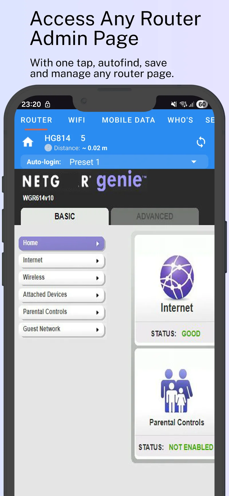 Any Router Admin capture d'écran 2