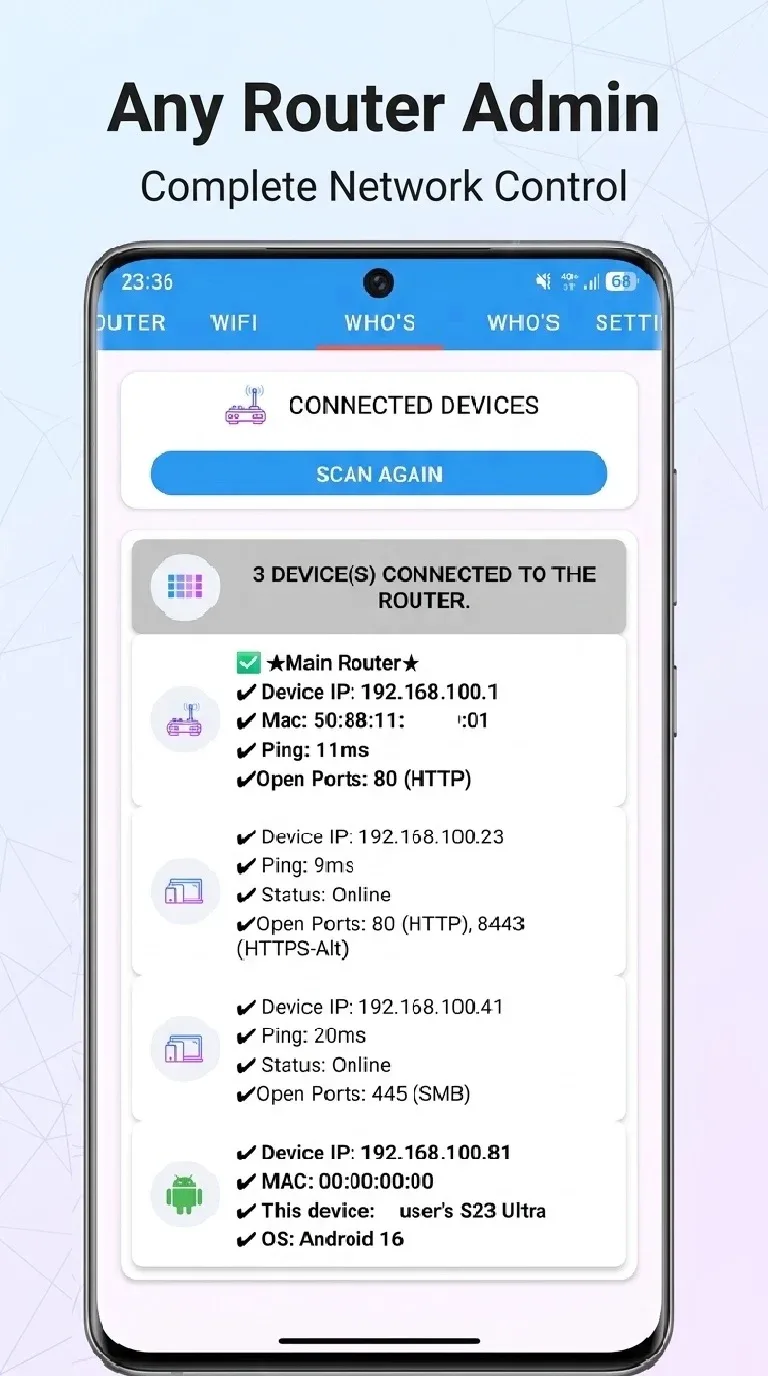 Any Router Admin capture d'écran 4