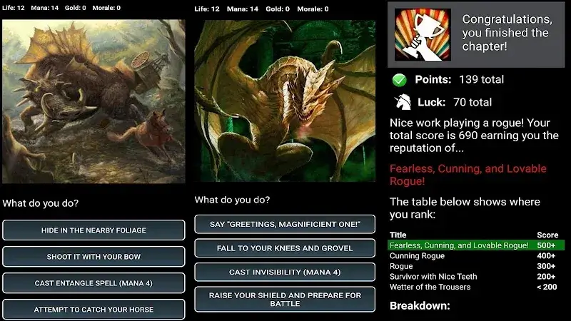Ảnh chụp màn hình Dungeons and Decisions RPG 6