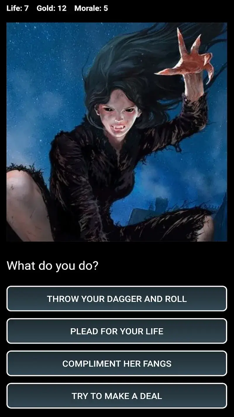 Ảnh chụp màn hình Dungeons and Decisions RPG 3