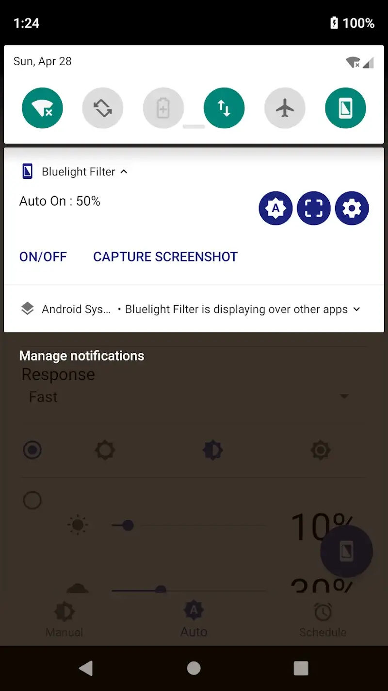 Bluelight Filter 스크린샷 4