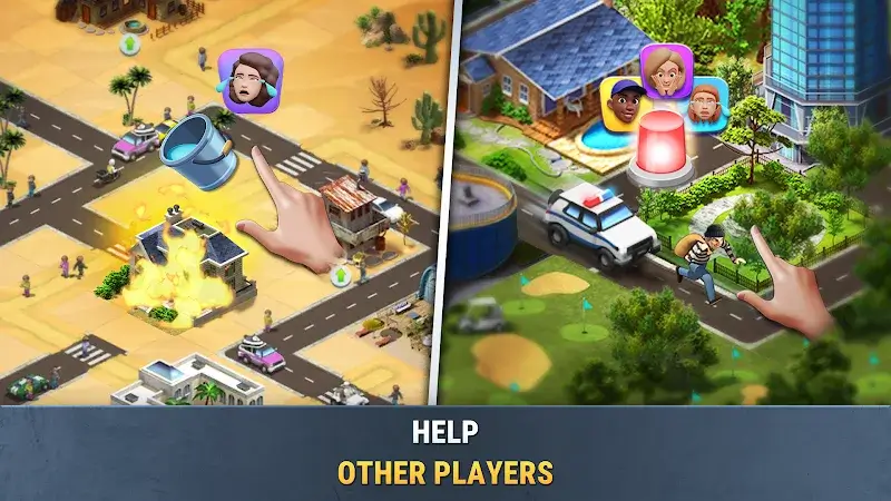 ภาพหน้าจอ Build a City: Community Town 2