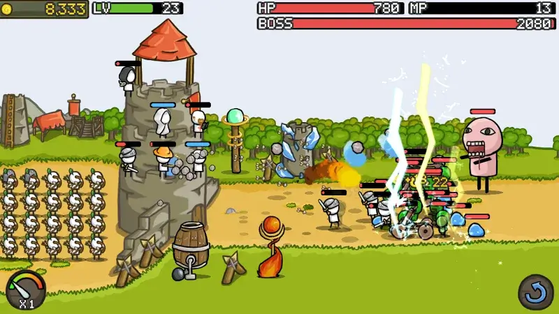 Ảnh chụp màn hình Grow Castle 2