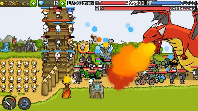 Ảnh chụp màn hình Grow Castle 3