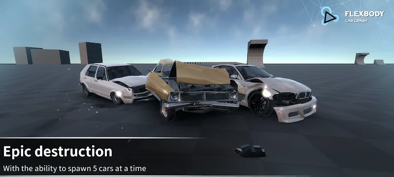 Tangkapan layar 3 Flexbody Car Crash