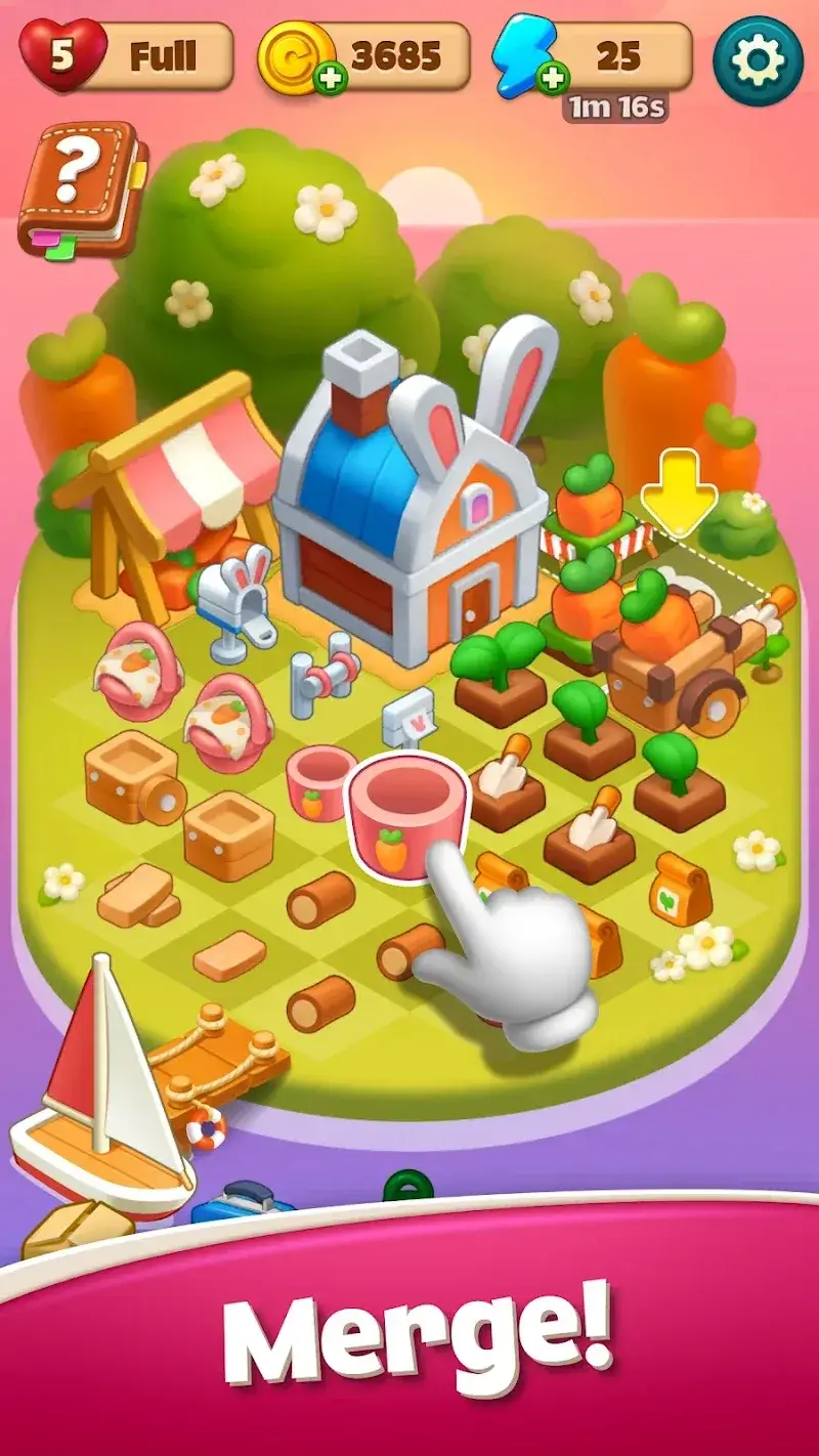Merge & Blast screenshot 1