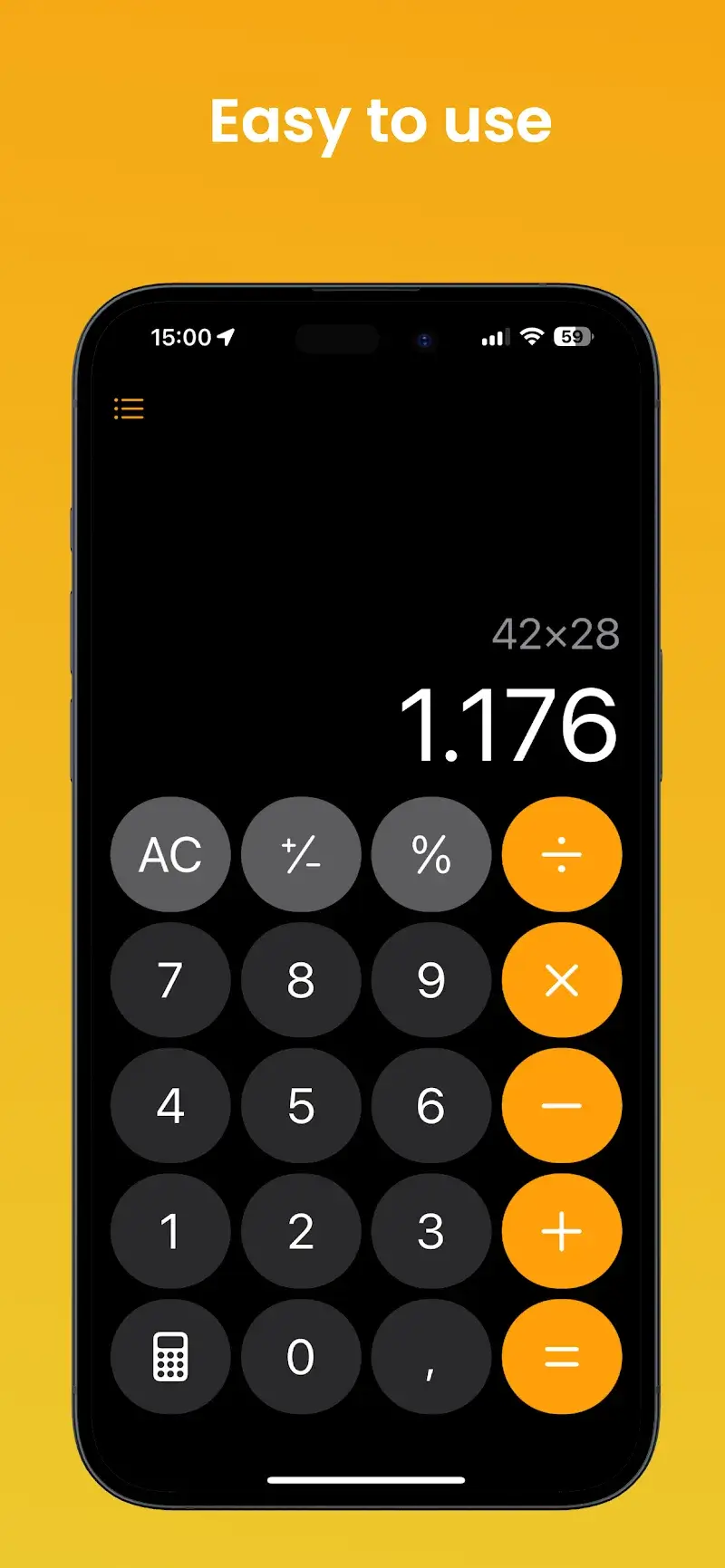 Calculator OS 18 screenshot 2