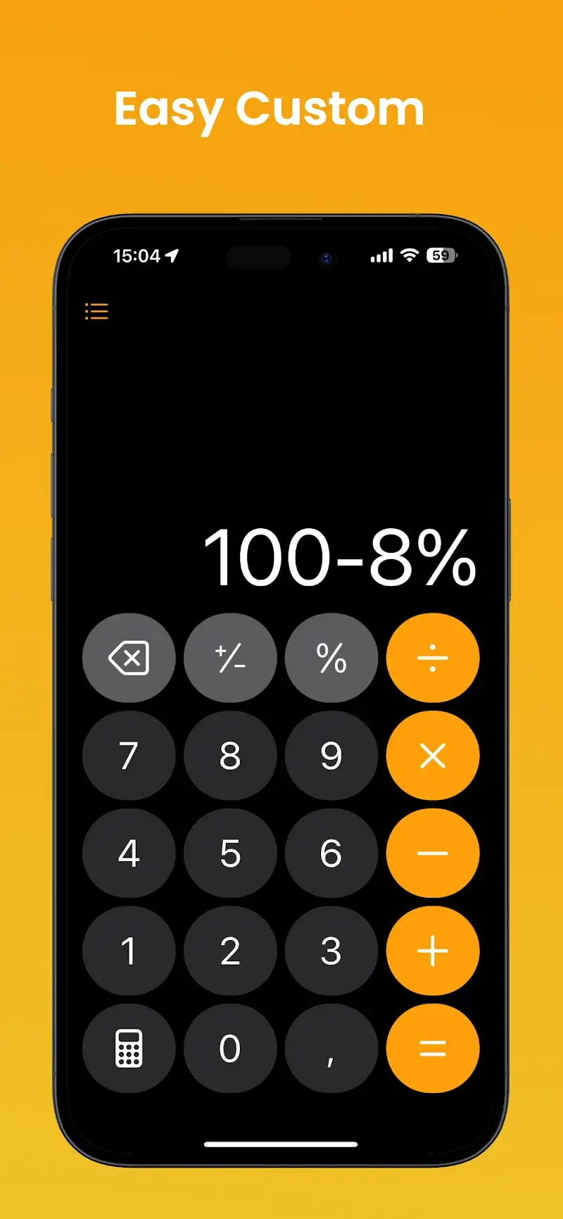 Calculator OS 18 screenshot 4