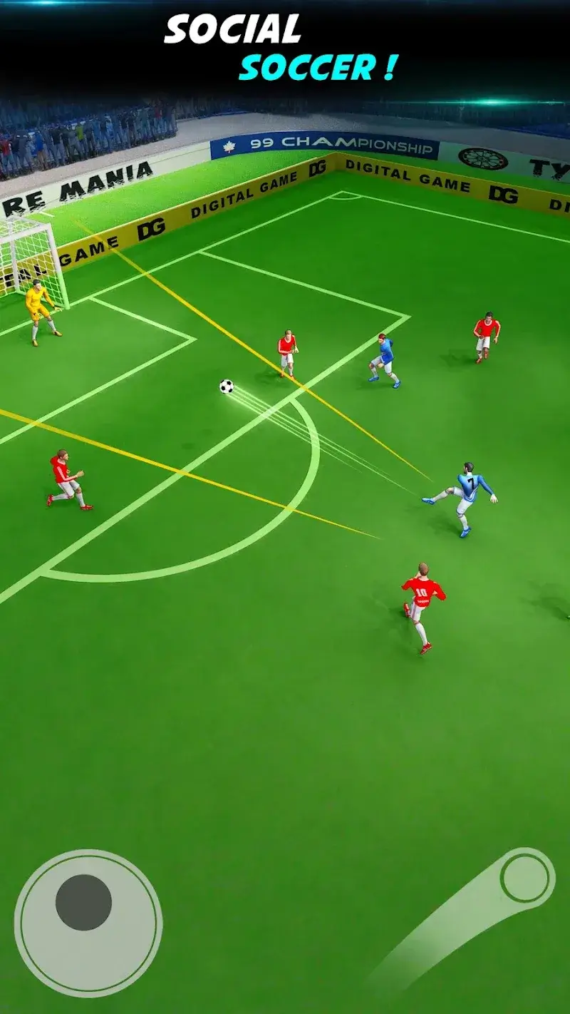 Скриншот 6 Soccer Kicks Strike Game