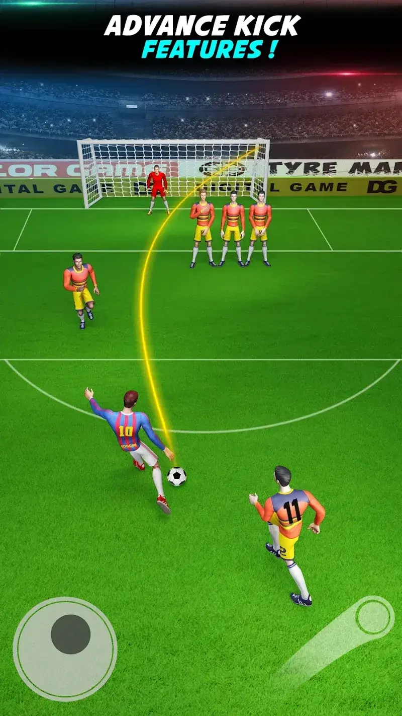 Скриншот 4 Soccer Kicks Strike Game