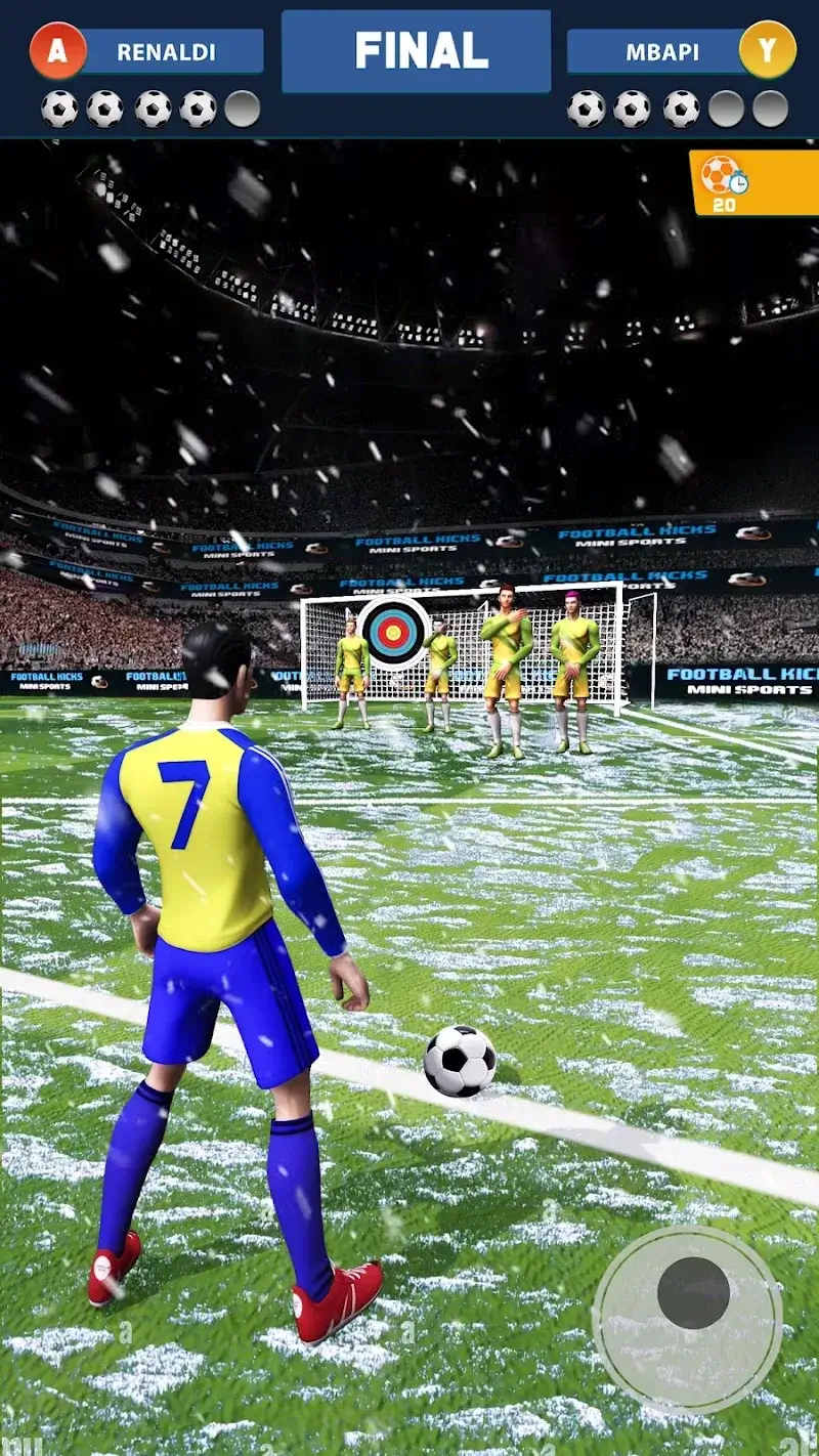 Скриншот 3 Soccer Kicks Strike Game