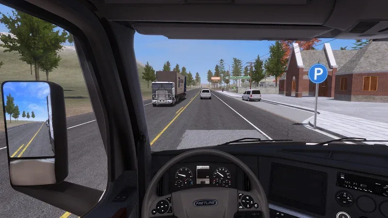 Ảnh chụp màn hình gameplay Truck Simulator Legends: USA 3