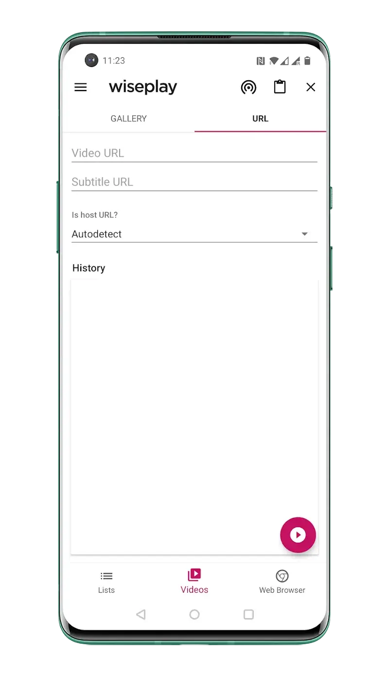 Wiseplay screenshot 3