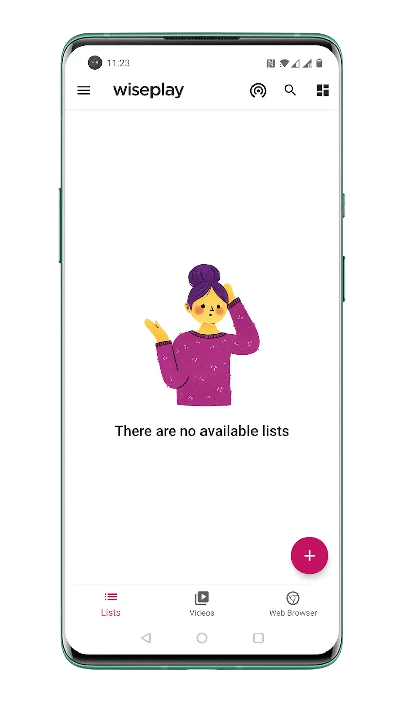 Wiseplay screenshot 1