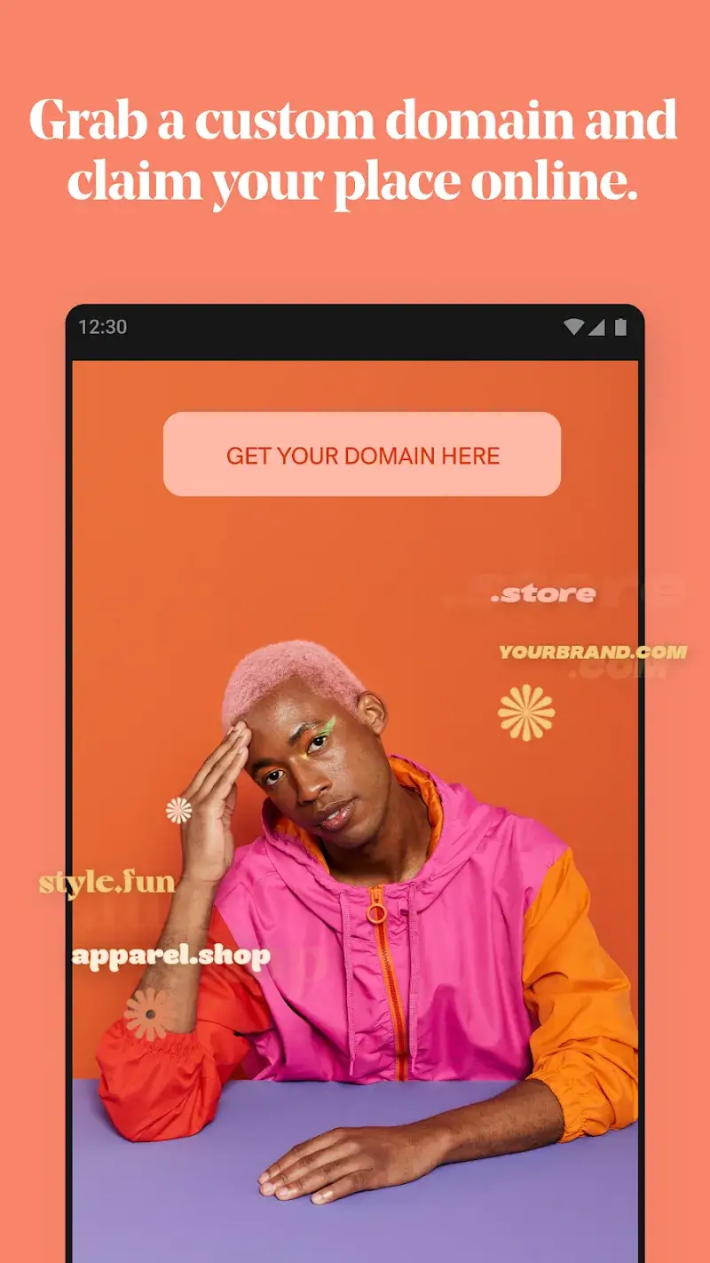 Tangkapan layar GoDaddy Studio 3
