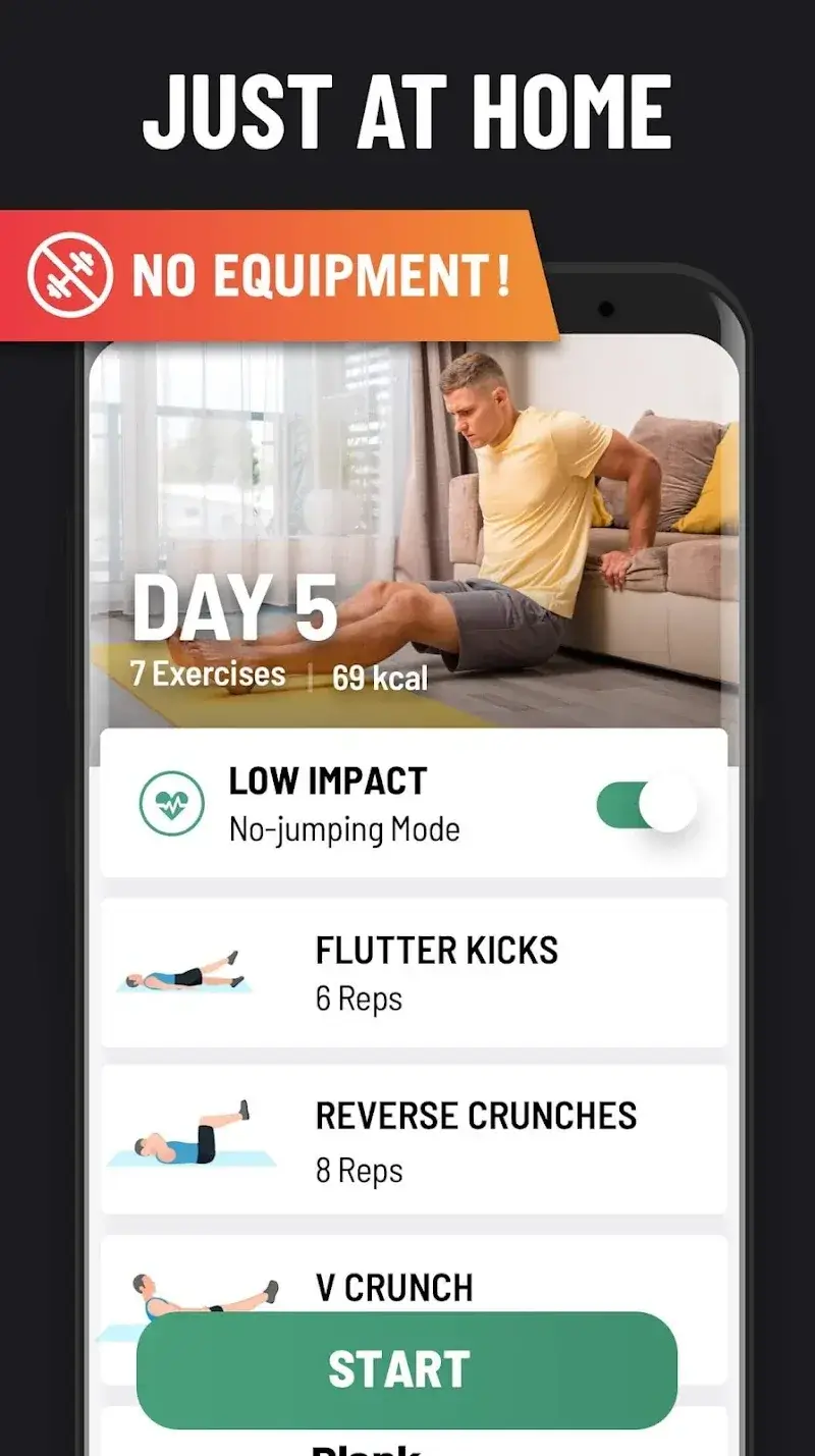 Captura de Pantalla de Lose Weight App for Men 4