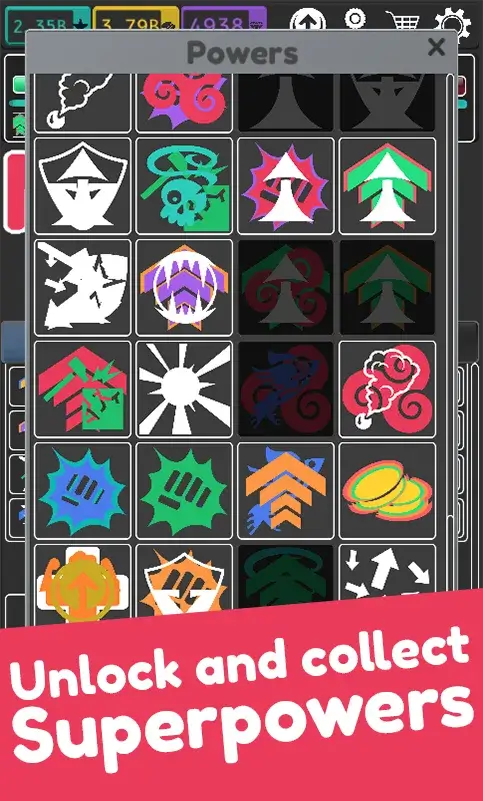 Screenshot 5 di Idle Superpowers