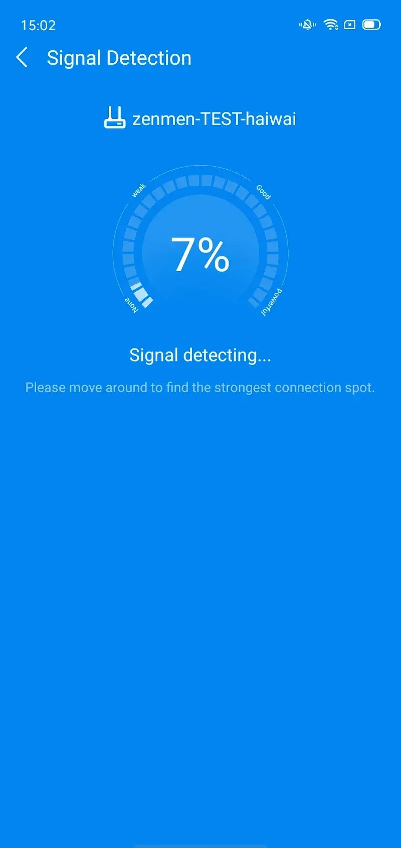 Capture d'écran WiFi Master 4
